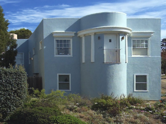 Lunado Court door to nowhere