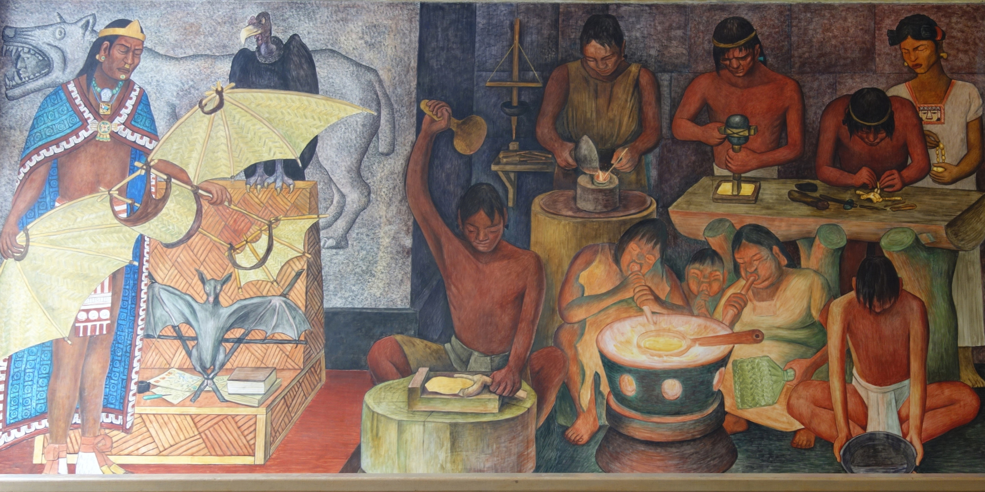 Diego Rivera mural CCSF