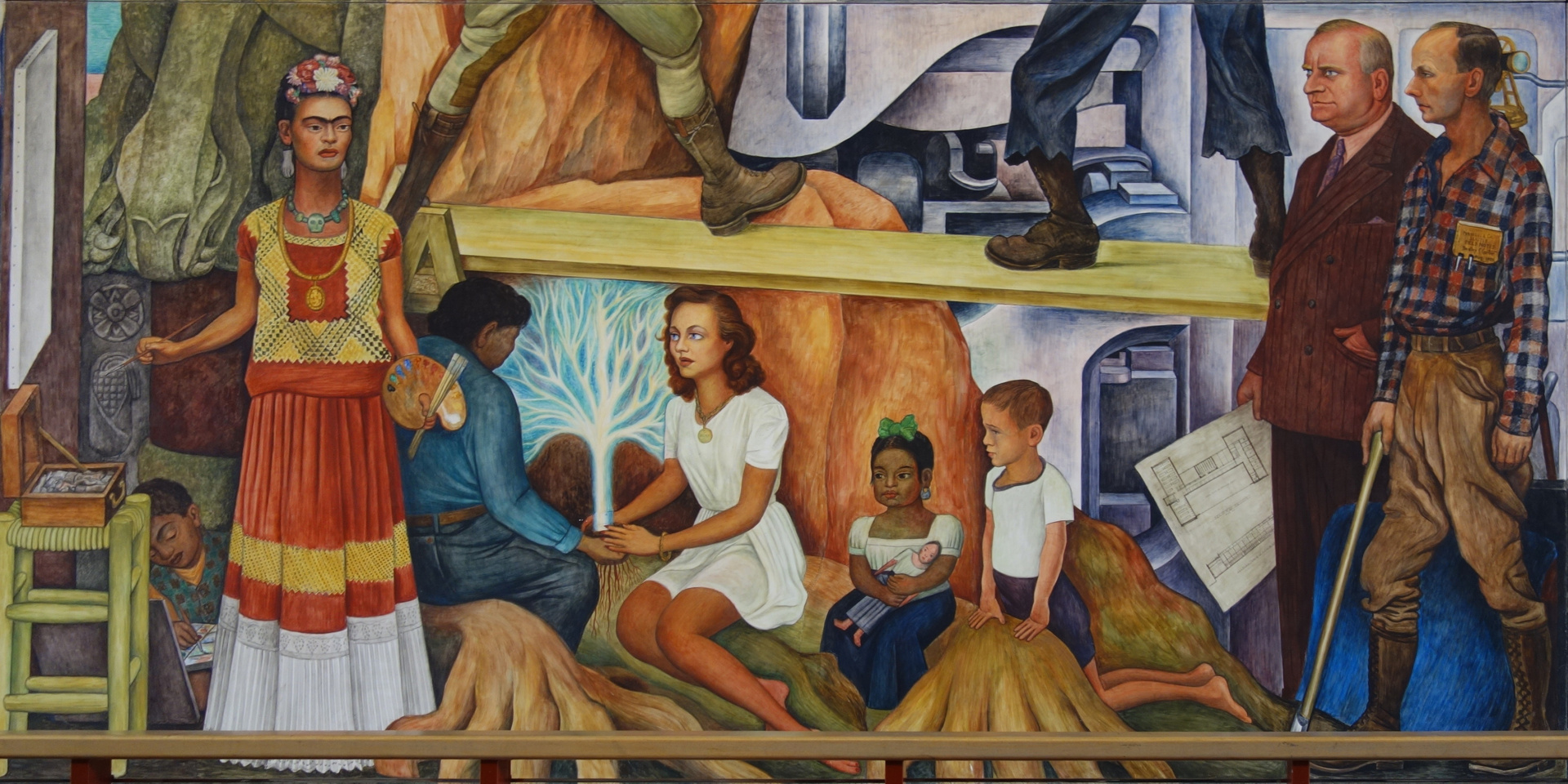 Diego Rivera mural CCSF