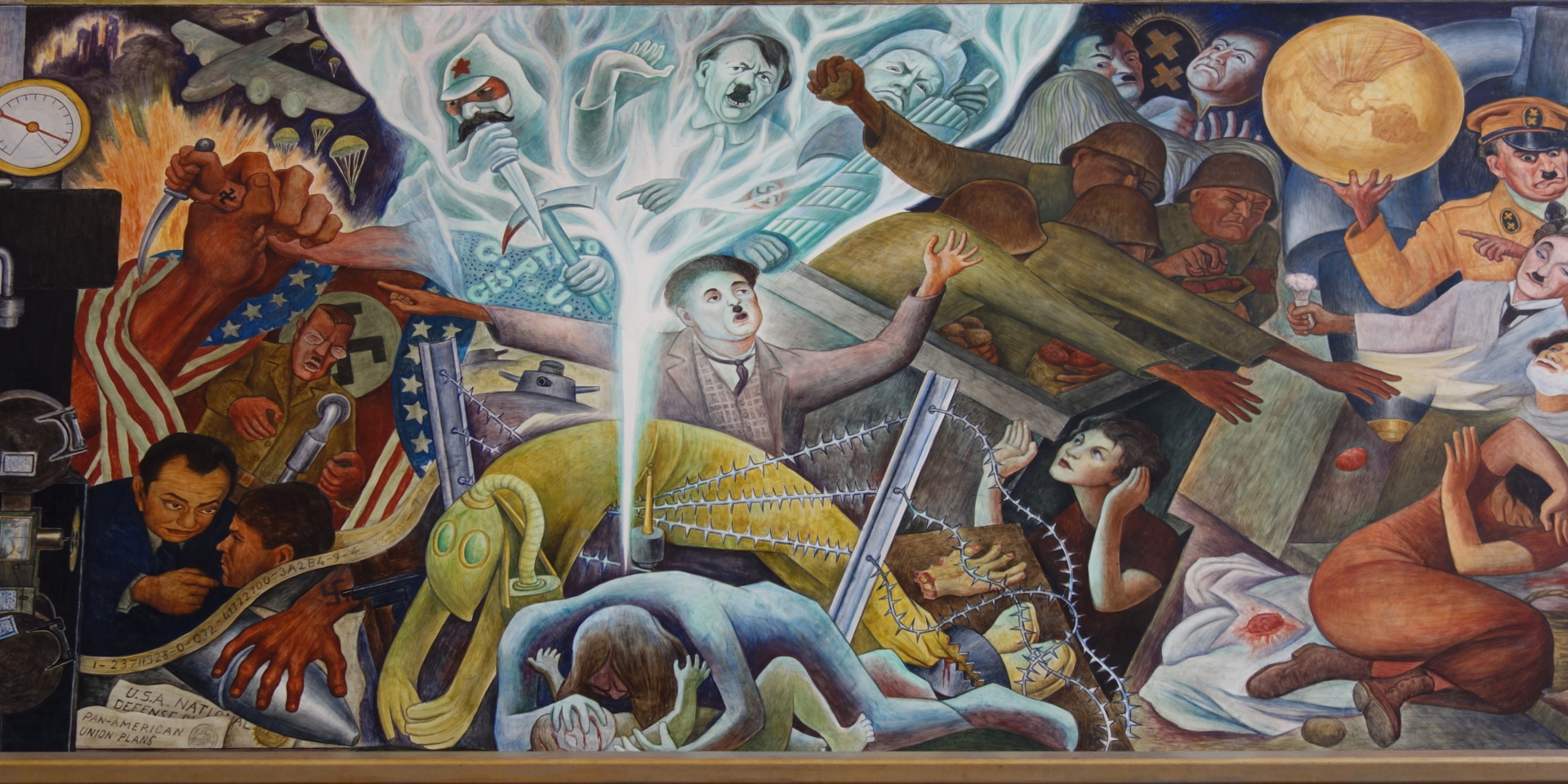 Diego Rivera mural CCSF