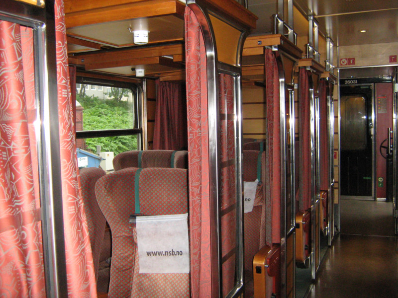 train to Trondheim, Norway