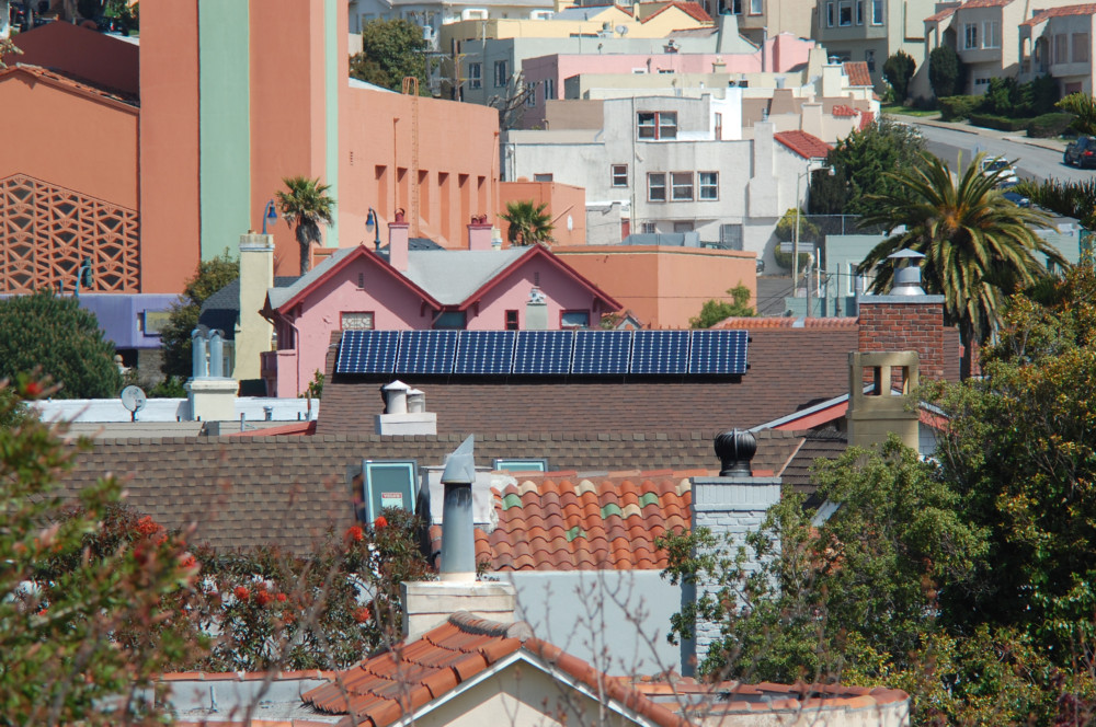 Victoria St. Sunpower photovoltaic panels installed by Luminalt.